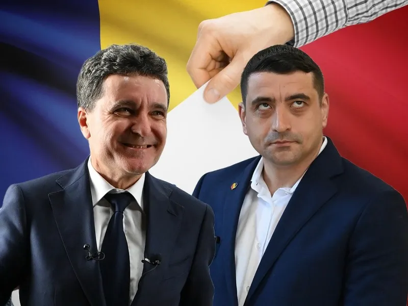 Cum îl poate bate Nicușor Dan pe George Simion în turul 2 - Foto: INQUAM Photos/colaj Newsweek