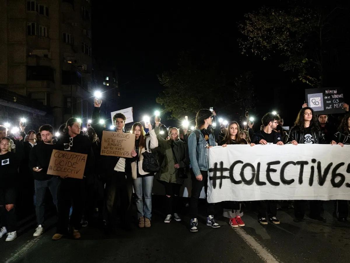 Marș de comemorare a victimelor de la Colectiv - Foto: Inquam Photos / Alexandru Nechez