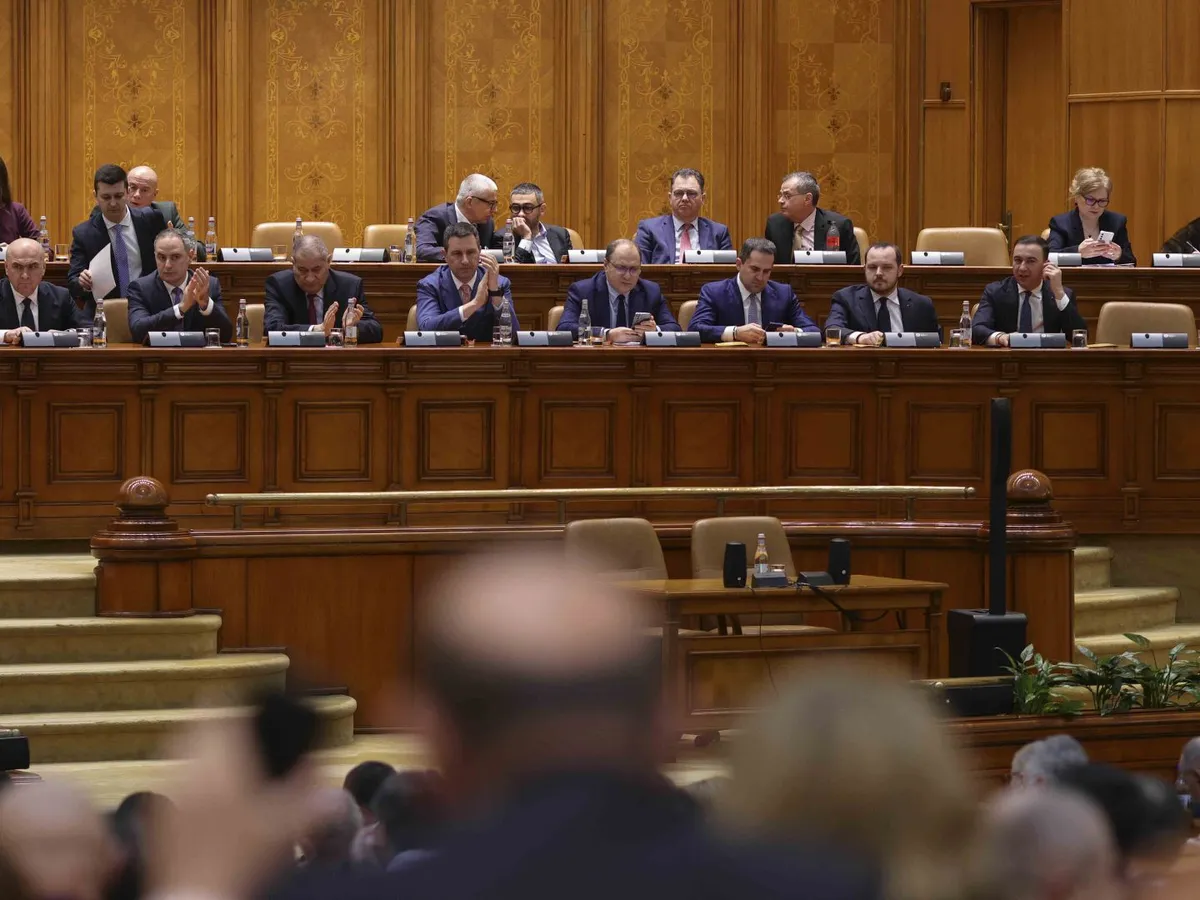 Moțiunea de cenzură STOP Planului Bolojan va fi prezentată miercuri în plen