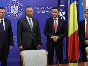 Grindeanu: „Contractul pentru lotul 1 al Autostrăzii A7 a fost semnat. Este al doilea în 10 zile”/FOTO: Facebook/Sorin Grindeanu