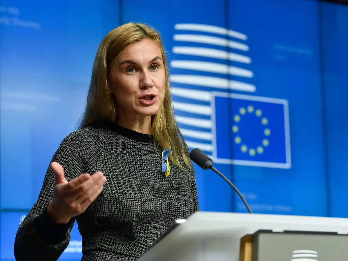 Țările UE caută opțiuni pentru a reduce la comun cererea de gaze ruseşti/FOTO: Facebook/Kadri Simson