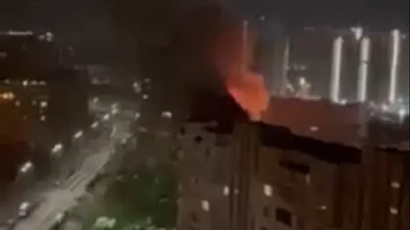 Explozii în Kiev Foto: captură video