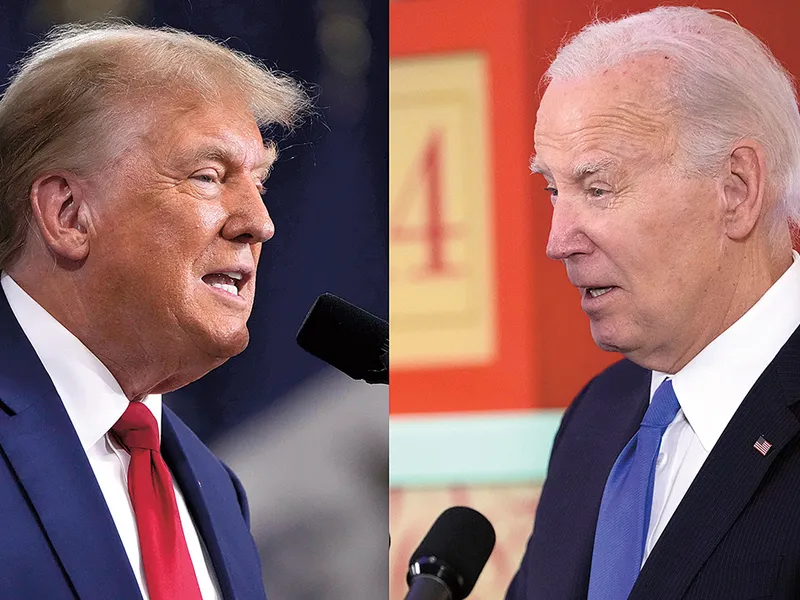 Nu este clar încă dacă Donald Trump va putea să candideze împotriva lui Joe Biden - Foto: Profimedia Images