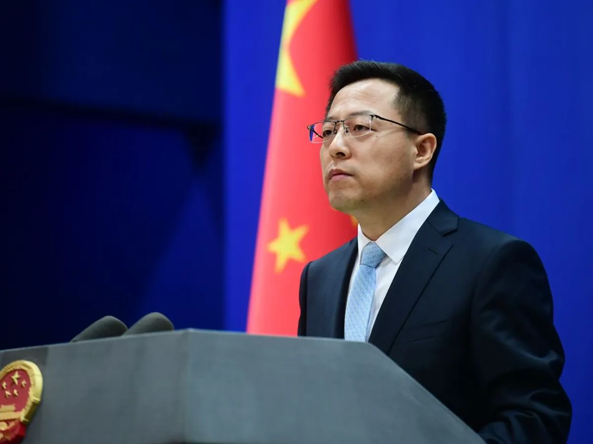 China amenință pe față Lituania: „Este singura vinovată, va trebui să plătească”/FOTO: Twitter/ Lijian Zhao