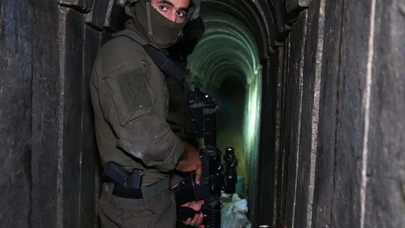 Sub Spitalul Al-Shifa, Hamas avea bucătărie, băi și sală de ședințe cu aer condiționat - Foto: Profimedia Images