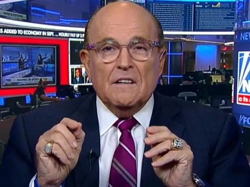 Rudy Giuliani la Fox News/FOTO: hotnews.ro