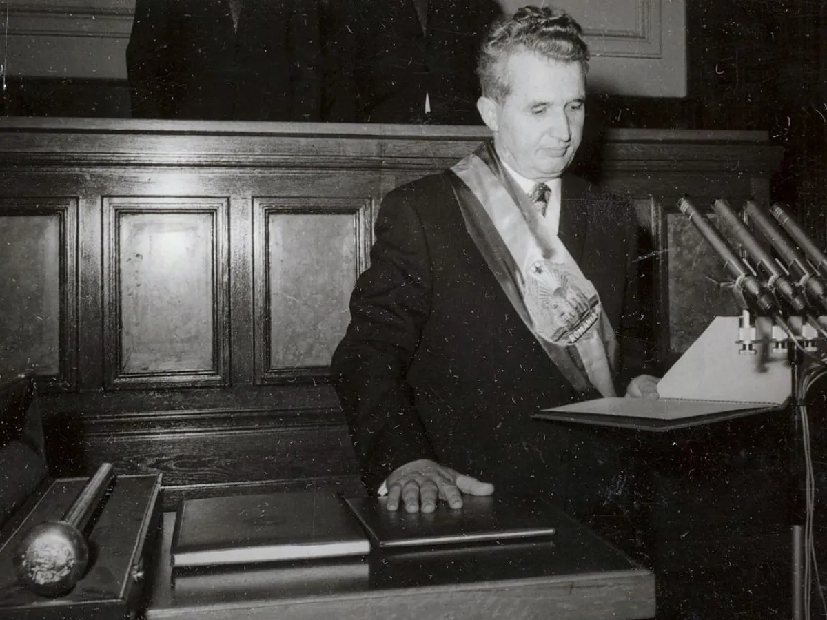 Primul președinte al României a fost Nicolae Ceaușescu - Foto: Fototeca online a comunismului românesc - cota 4/1974