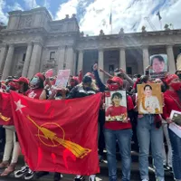 Protestul în Myanmar continuă, după lovitura de stat de la începutul săptămânii. Sursa imagine: Twitter