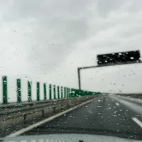 Pericol de acvaplanare pe Autostrada A1, din cauza ploilor torențiale. Recomandări pentru șoferi - Inquam Photos / Tudor Costache