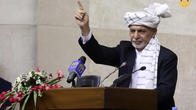 Ashraf Ghani: Securitatea din Afganistan afectată, din cauza retragerii trupelor SUA din teritoriu/FOTO: Facebook/AshrafGhani