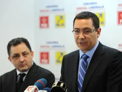 Vanghelie și Ponta/FOTO: psnews.ro