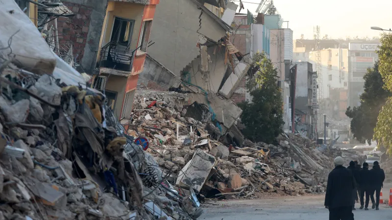 Cutremurele din Turcia schimbă regimul de tensiuni tectonice/Foto: Profimedia Images