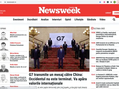 SATI: Newsweek.ro, audiență peste concurenți direcți (știri & analize) la numărul de cititori unici/FOTO: newsweek.ro