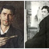 Artist român de geniu, pictează paralizat cu pensula legată de mâine - Foto: Colaj/ Imagine cu caracter ilustrativ