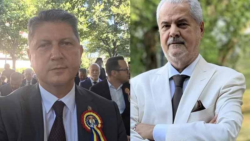 Titus Corlățean și Adrian Năstase - Foto: Colaj