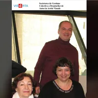 Conducere VISARTA: Irina Florescu (dreapta), Claudiu Victor Gheorghiu Foto: Facebook VISARTA
