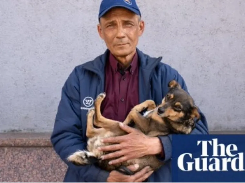 Povestea lui Igor Pedin, ucraineanul de 61 de ani care a scăpat de rușii din Mariupol după ce a mers pe jos 225 de km. FOTO: The Guardian