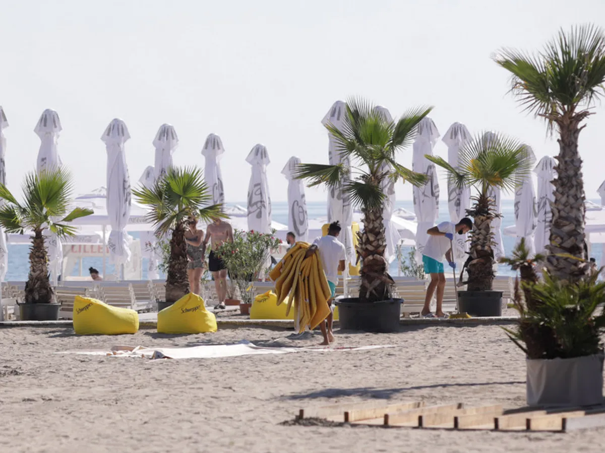 Concurs internațional, pentru amenajarea plajei din Mamaia. Turiștii, invitați să-și dea cu părerea. / Inquam Photos / George Călin