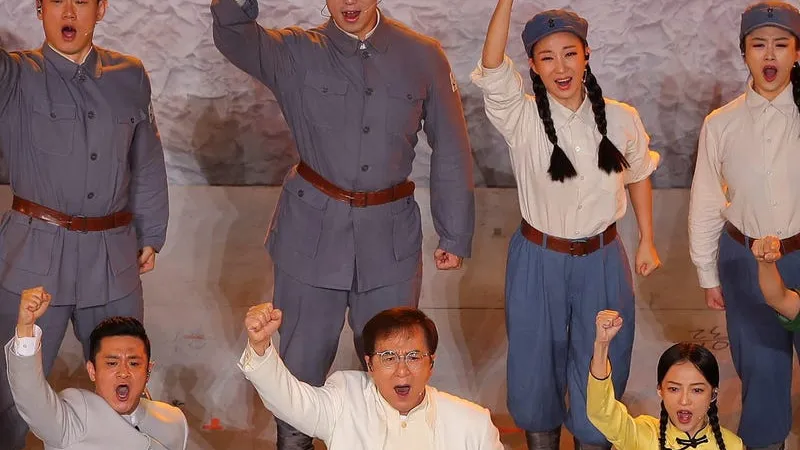 Jackie Chan la centenarul Partidului Comunist Chinez. / Foto: insider.com