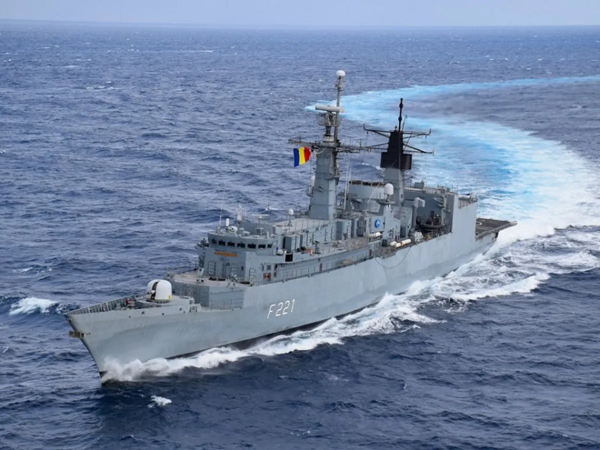 . Un militar a dispărut de la bordul fregatei „Regele Ferdinand” - Foto: navy.ro (cu rol ilustrativ)