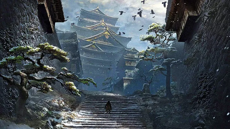 ZBORURILE IMAGINAȚIEI  Realismul  magic pătrunde peste tot în joc, de la scenele istorice până la proteza de braț stâng a lui Sekiro
