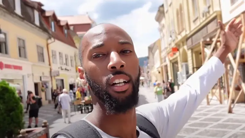 Un baschetbalist american, fascinat de România: „Îți taie răsuflarea, nu am mai văzut așa un loc” - Foto: Captură Video/ YT - Juwan Gray