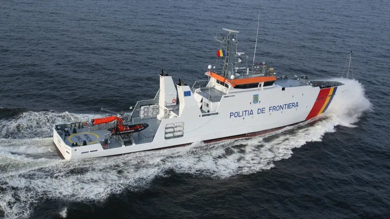 Un cargou rusesc s-a scufundat în Marea Neagră, la 100 km de coasta României. / Foto: politiadefrontiera.ro