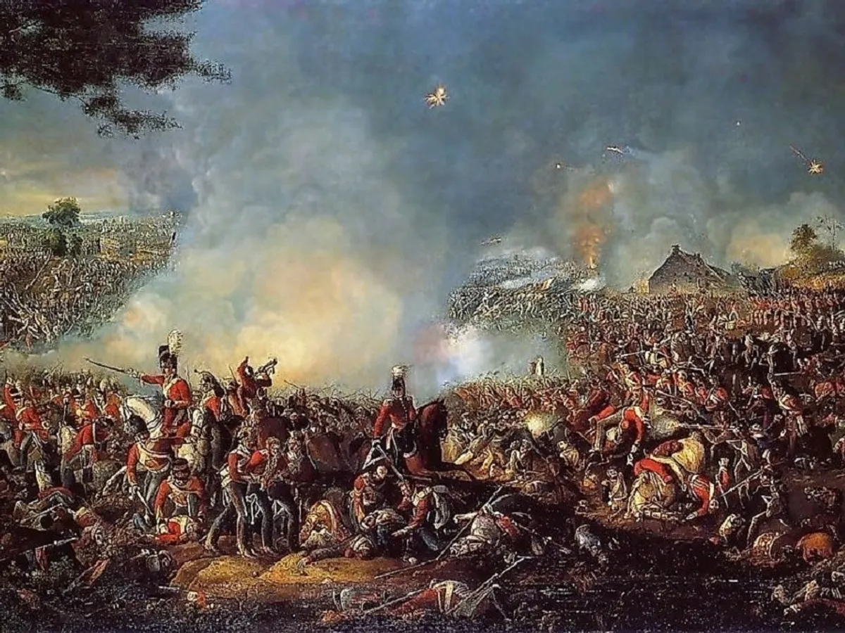 pictura batalie waterloo
