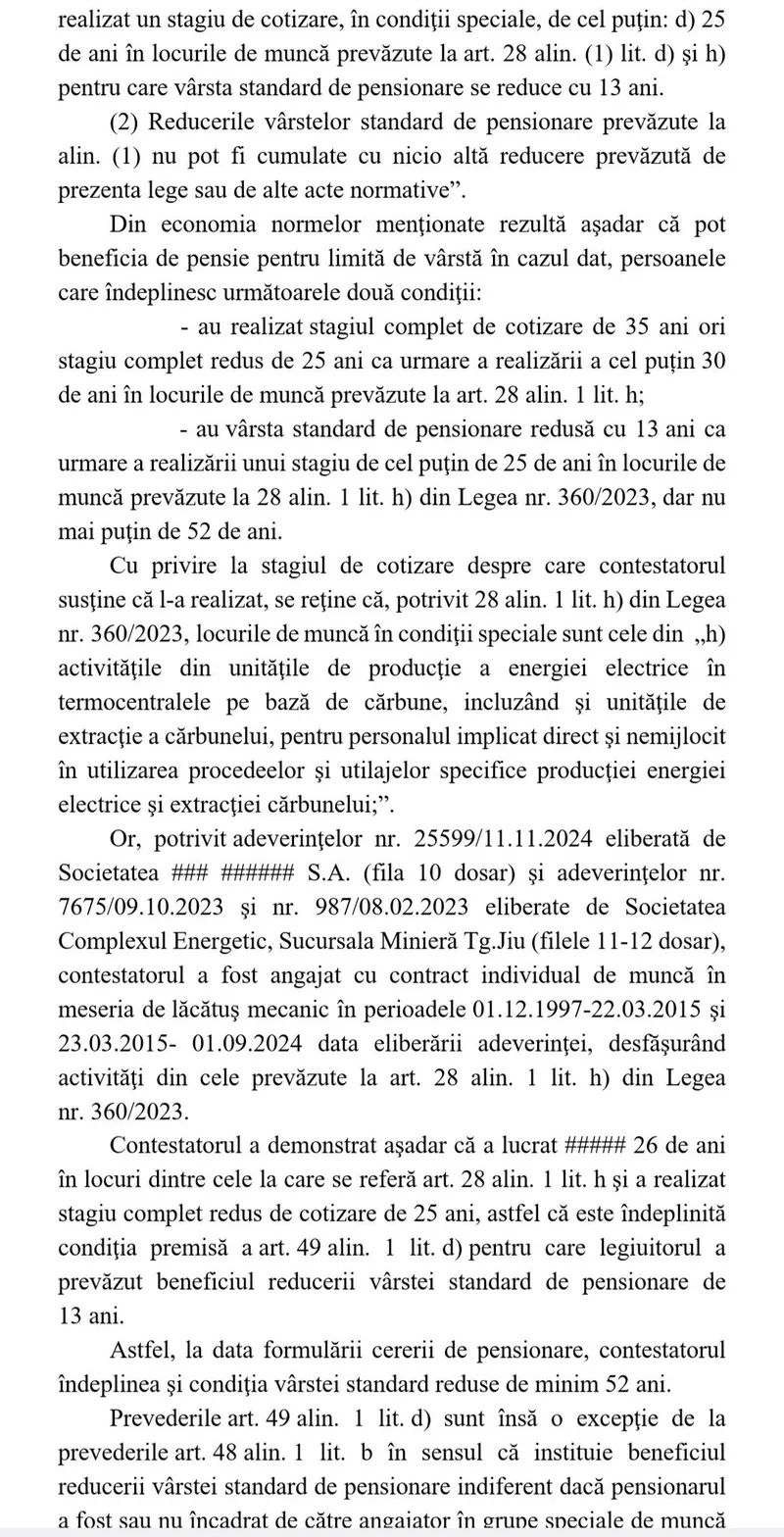 Decizie de pensionare, Tribunalul Vâlcea - Foto: just.ro