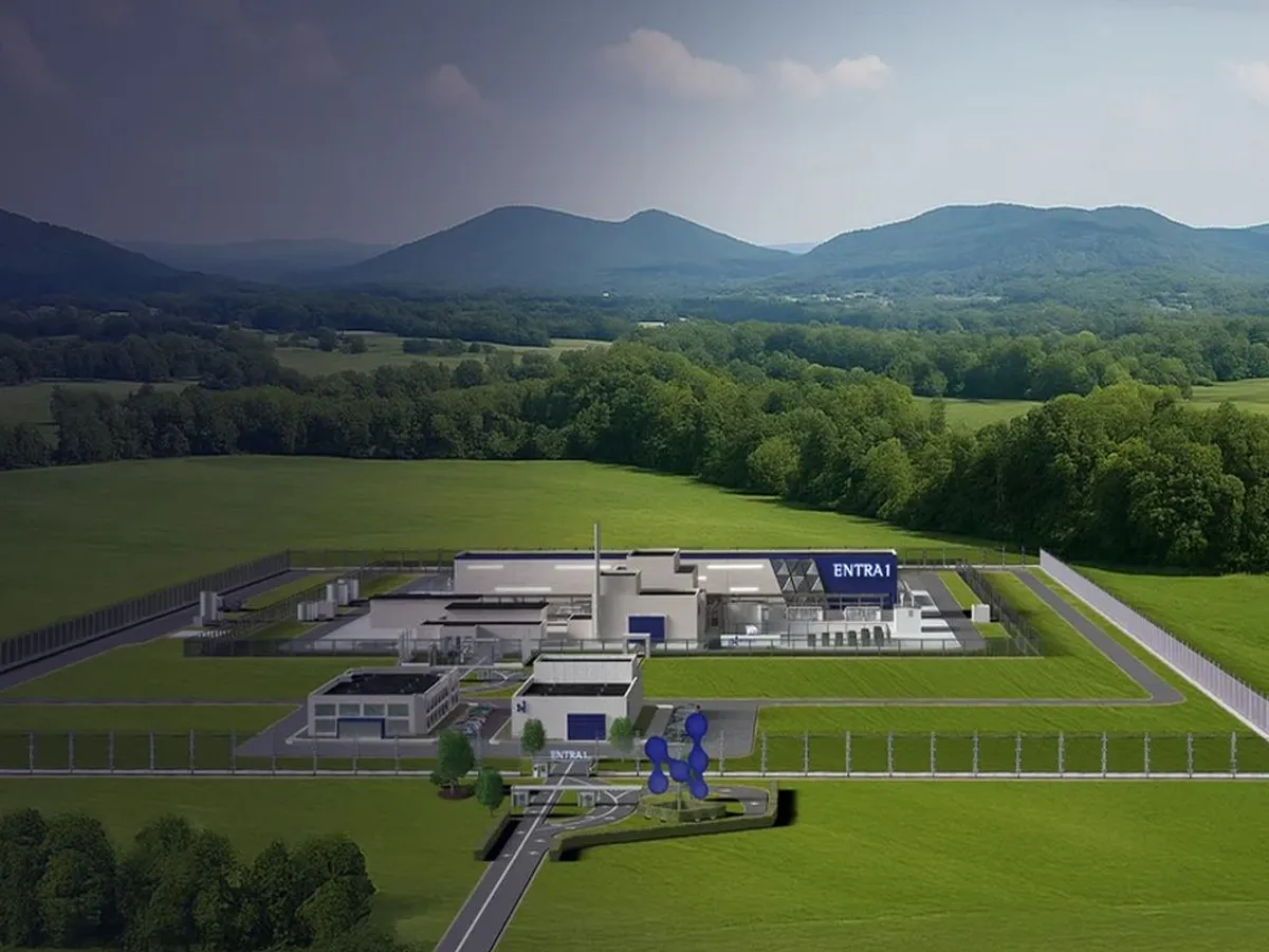 Proiectul NuScale, machetă grafică - Foto: NuScalePower.com