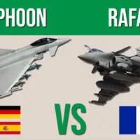 VIDEO Bătălie între avioane deasupra Mediteranei: Eurofighter Typhoon vs Dassault Rafale / Youtube