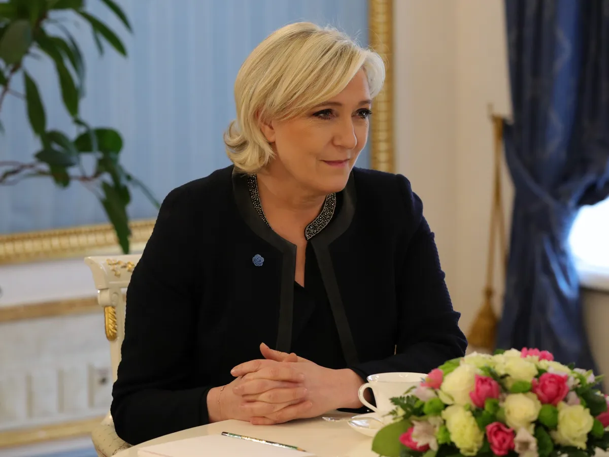 Parlamentul European poprește 617.000 de euro de la Le Pen pentru delapidare/foto: twitter
