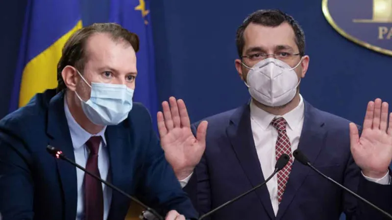 Premierul Florin Cîțu l-a demis pe ministrul Sănătății Vlad Voiculescu. / Foto: fabricatinromania.info