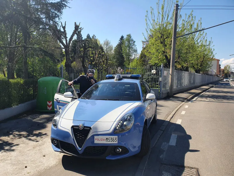 Poliția italiană i-a depistat rapid pe cei doi soți drogați care au jefuit o româncă în Parma Foto: poliziadistato.it