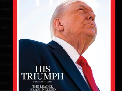 Trump s-a supărat pe revista Time din cauza unei poze: „Ceva care pluteşte şi care arată ca o coroană, dar extrem de mică”