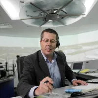 George Neagu, training manager la simulatorul de turn de control al traficului aerian de la Aeroportul Otopeni - Foto: INQUAM PHOTOS/George Călin