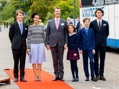 Prințul Joachim al Danemarcei și familia sa-Foto: Profimedia Images