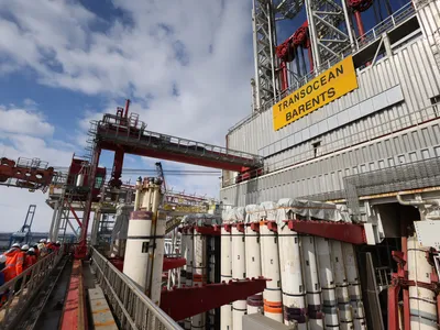 Platforma de foraj Transocean Barents - Foto: INQUAM PHOTOS/George Călin