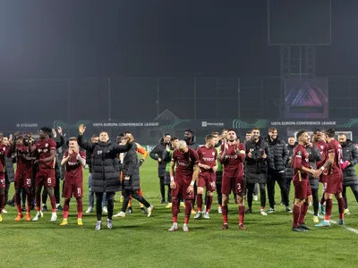 CFR Cluj a fost eliminată de Pyunik din Liga Campionilor și joacă acum în Conference League Foto: INQUAM Photos/Manases Sandor