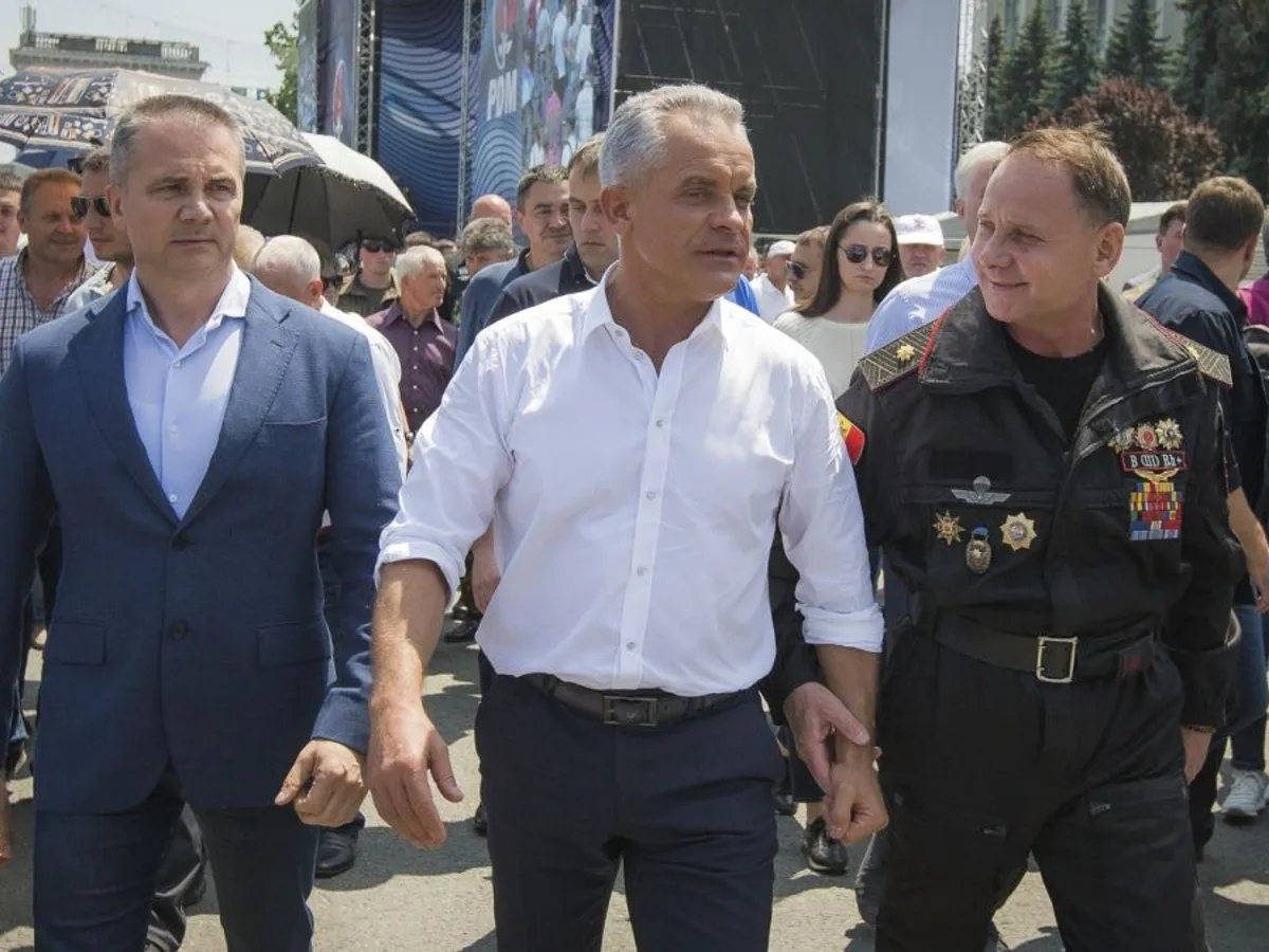 Vlad Plahotniuc, liderul de facto al Republicii Moldova, la un miting al Partidului Democrat din anul 2019 - Foto: Profimedia Images