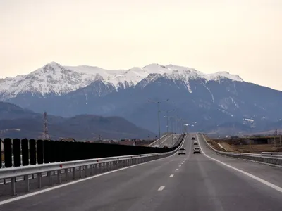 Autostrada A3 Râșnov - Cristian, imagine cu caracter ilustrativ - Foto: INQUAM Photos/ Alex Nicodim