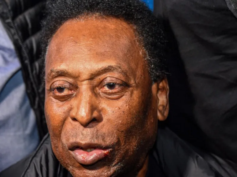 Legendarul fotbalist Pele, internat din nou la Sao Paulo. Foto: Profimedia Images