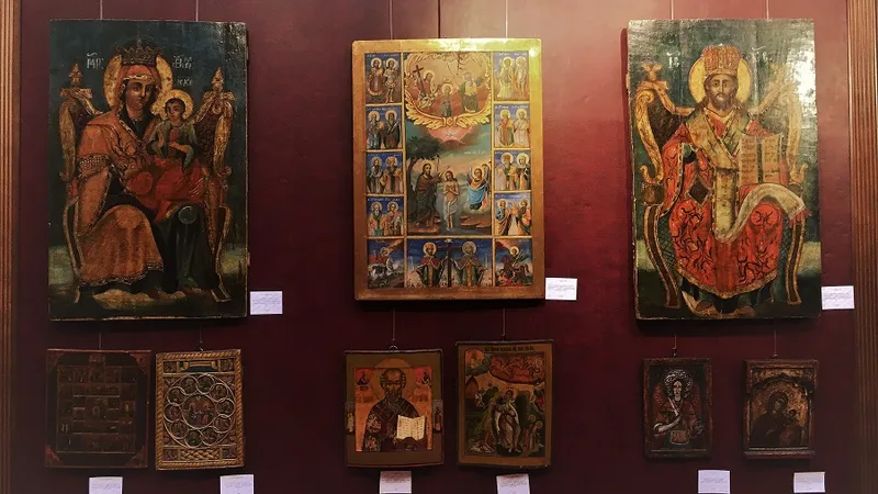 Expoziția licitației unei Colecții de icoane
