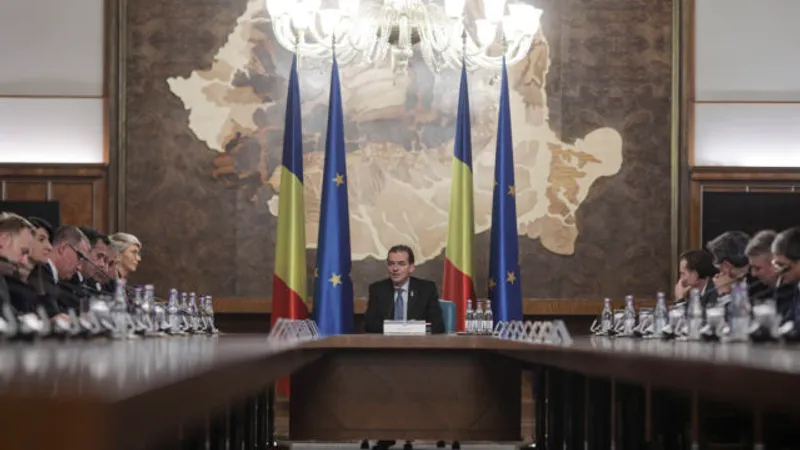 Ședință de Guvern/FOTO: Inquam Photos/Octav Ganea