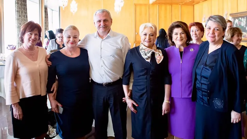 Dragnea cu conducerea OFSD. Sursa: FACEBOOK