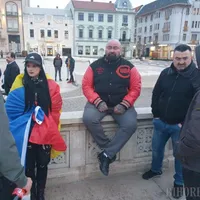 Luptătorul Sandu Lungu: "Abia aștept să-mi spună ceva de mască" Foto: bihoreanul.ro