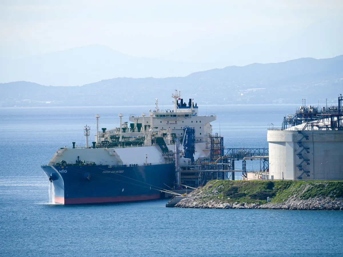 Depozit de gaz în Grecia - Foto. Profimedia Images