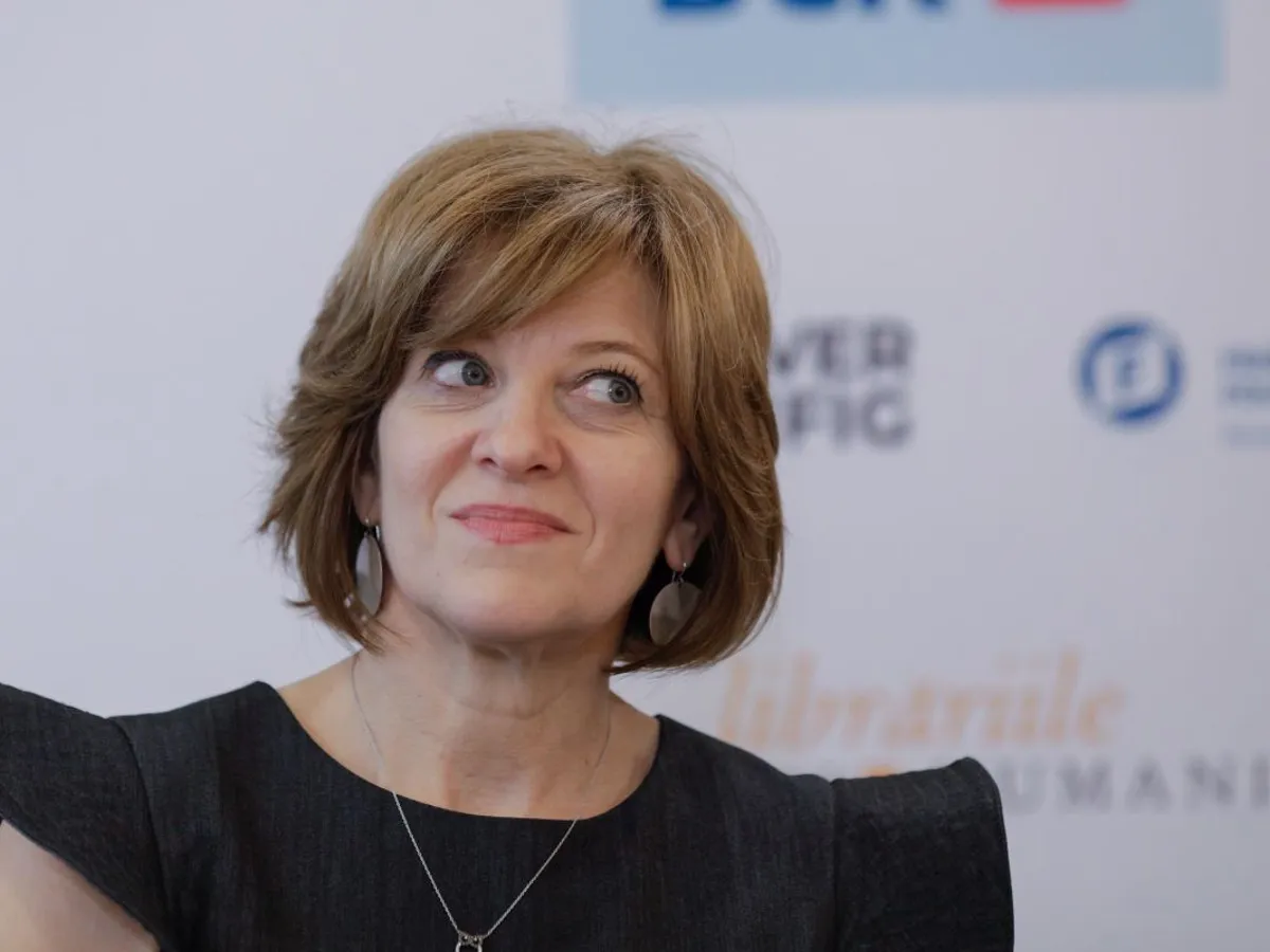 Vicepremierul Oana Gheorghiu - Foto: INQUAM PHOTOS/George Călin