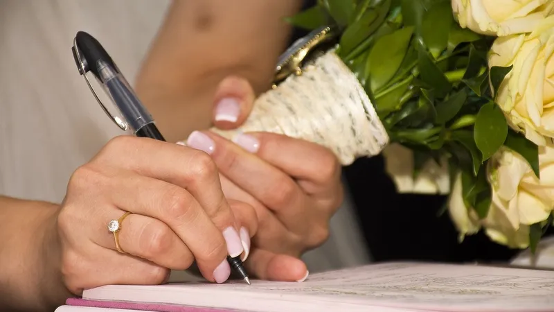 Certificat de căsătorie Foto: pixabay.com (imagine cu rol ilustrativ)