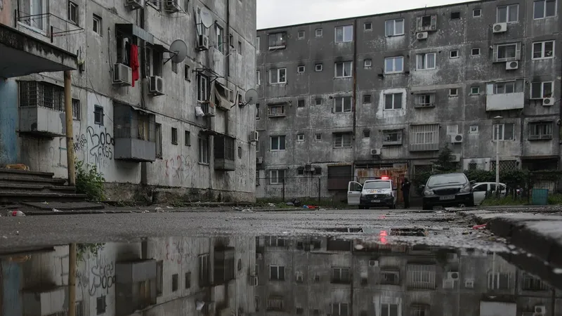 Cartierul Ferentari este abia pe locul 14 în topul celor mai periculoase cartiere din România (Imagine cu caracter ilustrativ) Foto: INQUAM Photos/Octav Ganea